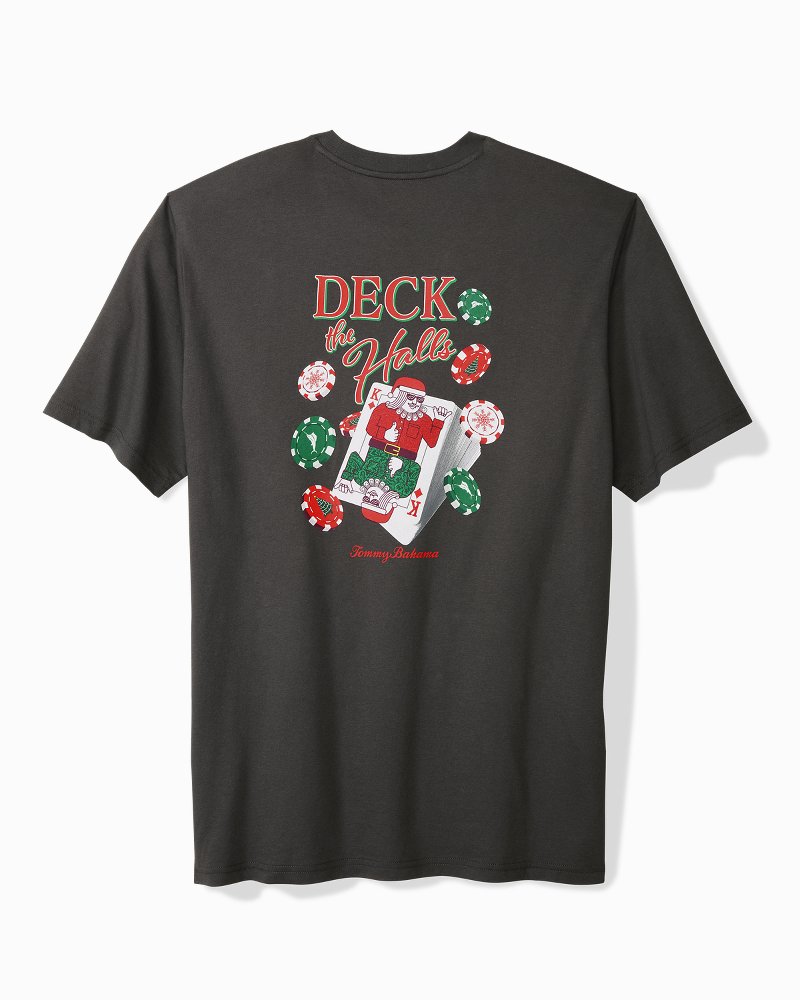 Tommy Bahama | Deck the Halls Graphic T-Shirt / Coal