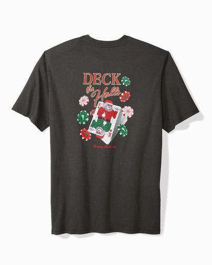 Tommy Bahama | Deck the Halls Graphic T-Shirt / Coal