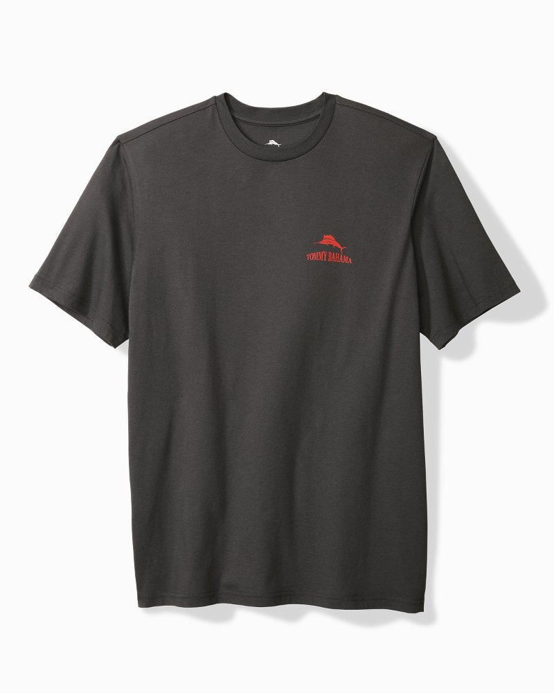Tommy Bahama | Deck the Halls Graphic T-Shirt / Coal