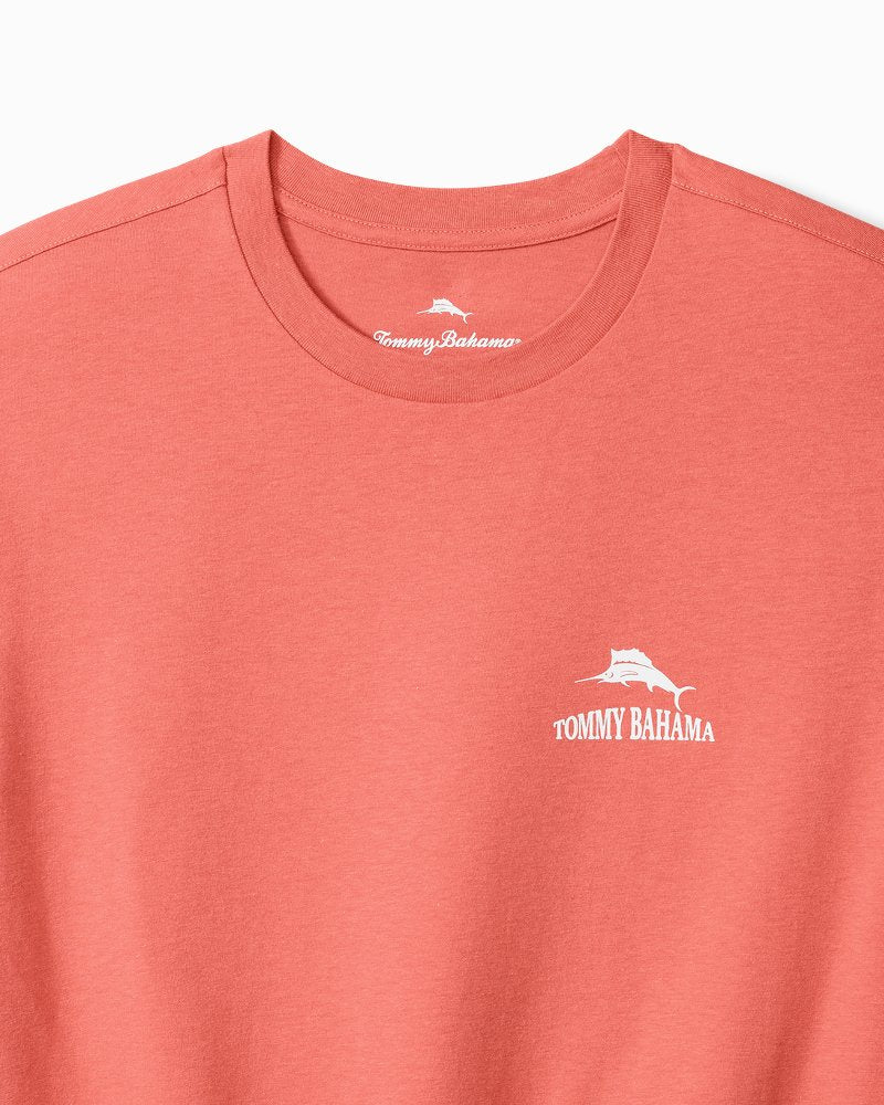 Tommy Bahama | Yule Tide Greetings Graphic T-Shirt / Red Ginger