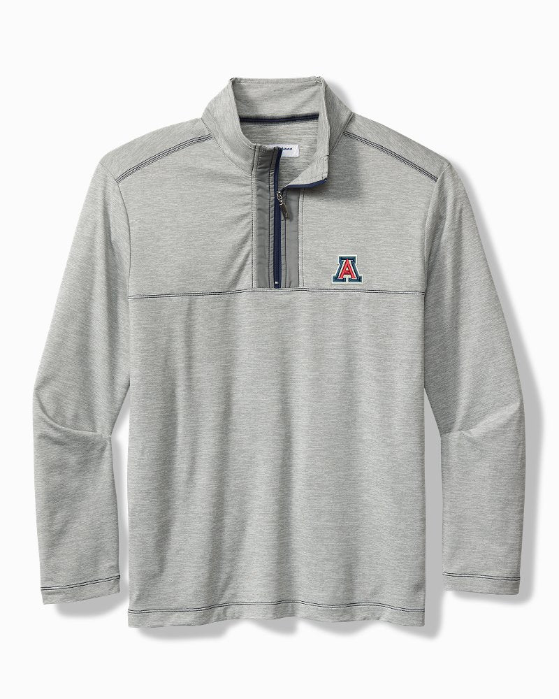 Tommy Bahama | Collegiate High Score Half-Zip IslandZone® Sweatshirt / arizona