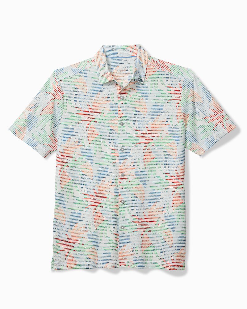 Tommy Bahama | Costa Wave Canopy IslandZone® Short-Sleeve Shirt / Vacation Blue
