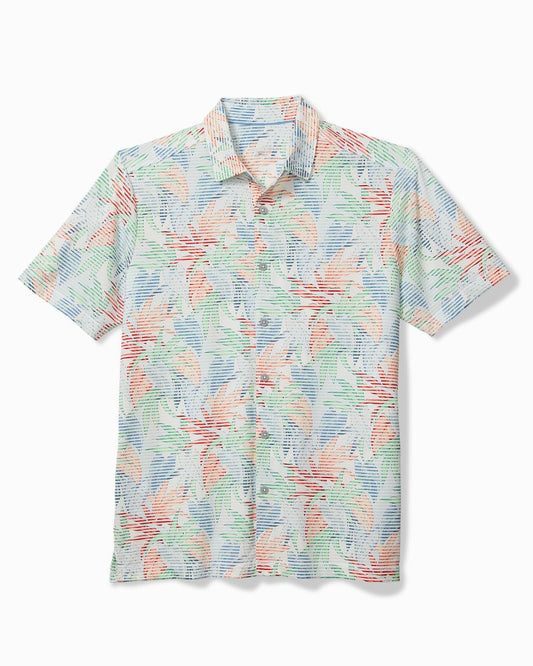 Tommy Bahama | Costa Wave Canopy IslandZone® Short-Sleeve Shirt / Vacation Blue