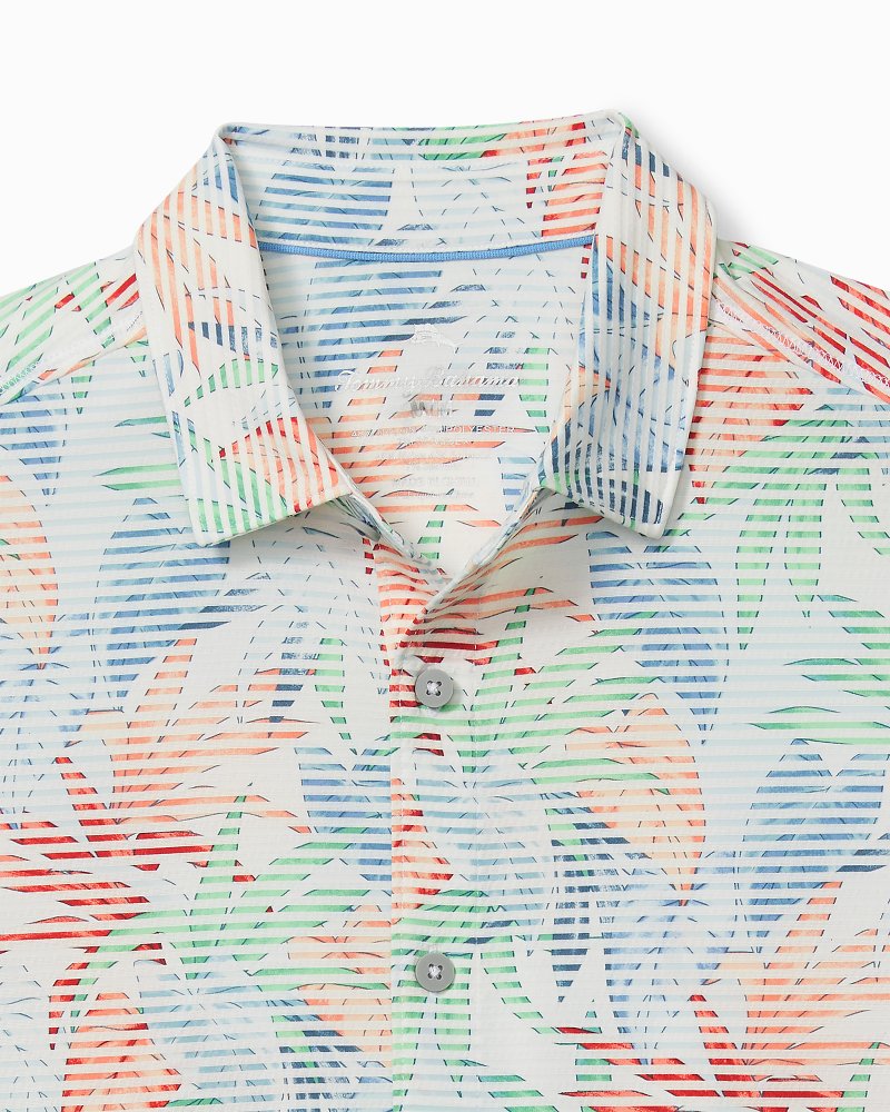 Tommy Bahama | Costa Wave Canopy IslandZone® Short-Sleeve Shirt / Vacation Blue