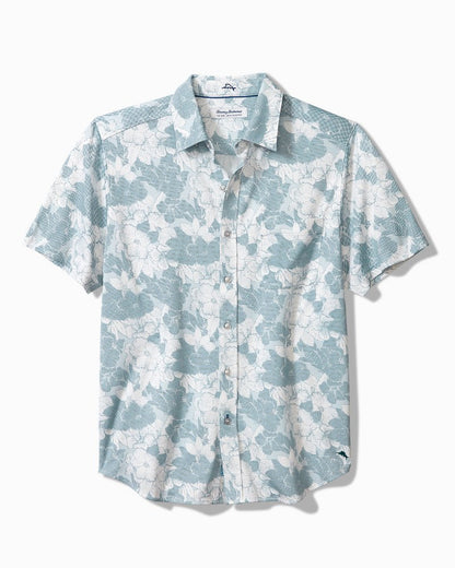Tommy Bahama | San Lucio Cali Blooms Knit Stretch Shirt / Seven Seas