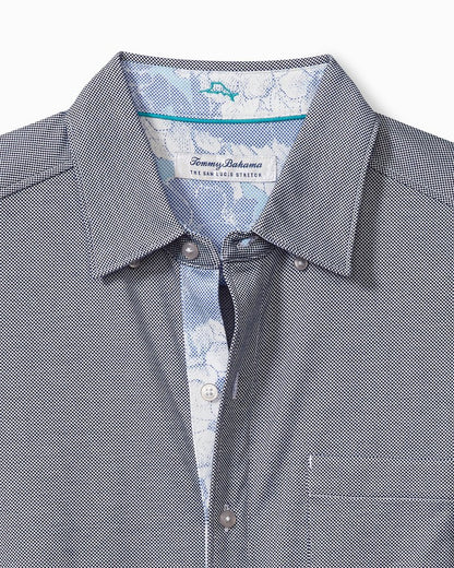 Tommy Bahama | San Lucio Cali Blooms Happy Hour Knit Stretch Shirt / Bering Blue