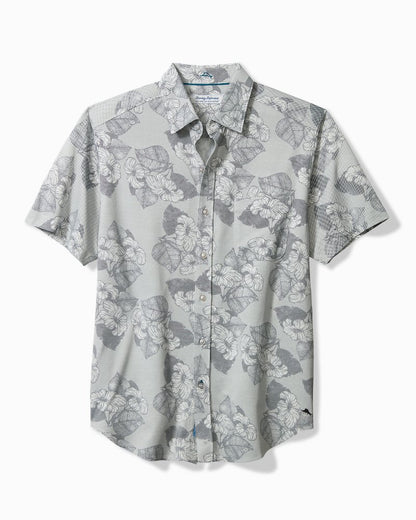 Tommy Bahama | San Lucio Harbor Garden Knit Stretch Shirt / Ash Grey