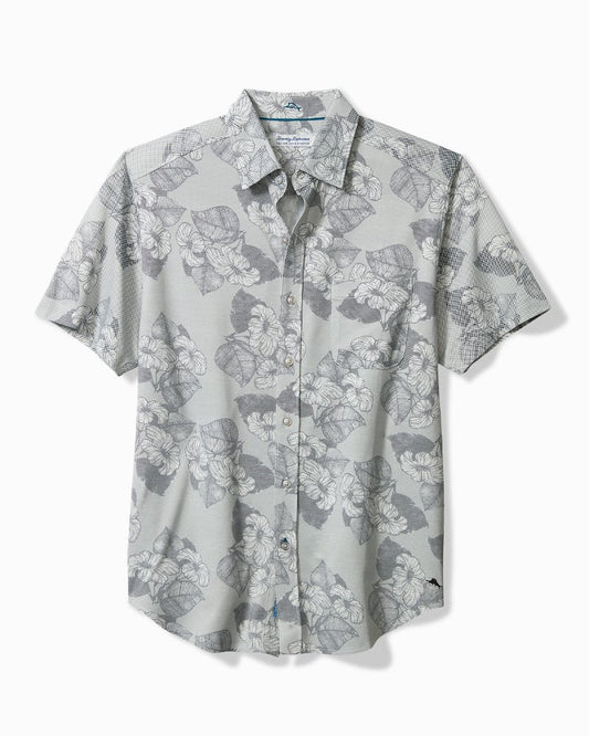 Tommy Bahama | San Lucio Harbor Garden Knit Stretch Shirt / Ash Grey
