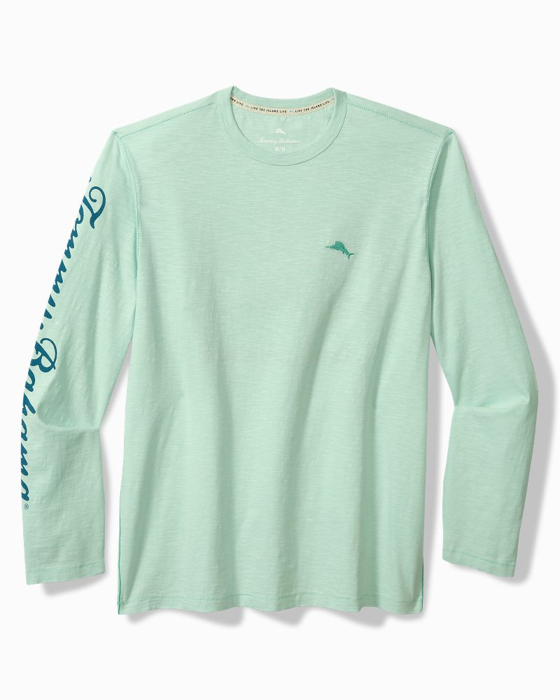 Tommy Bahama | Marlin Mirage Lux Long-Sleeve T-Shirt / Light Caribbean Tile