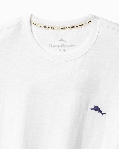 Tommy Bahama | Feelin' Festive Long-Sleeve Lux T-Shirt / White