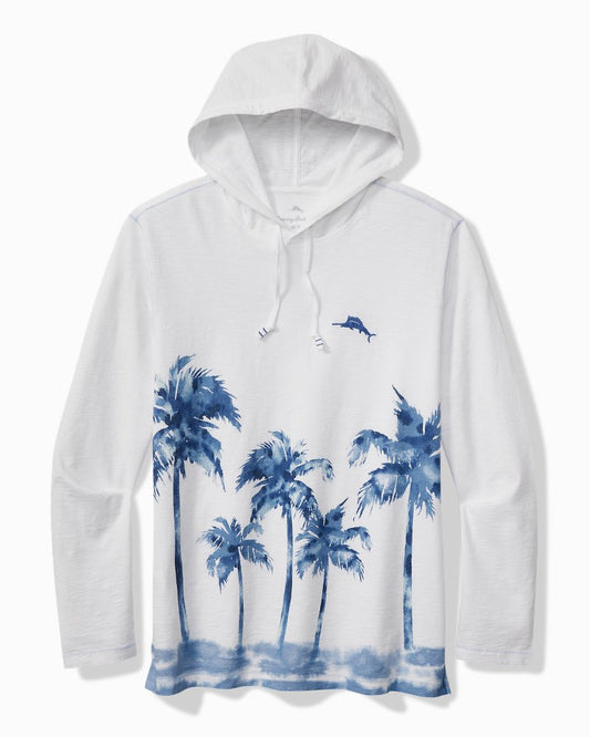 Tommy Bahama | Palm Break Lux Hoodie / White