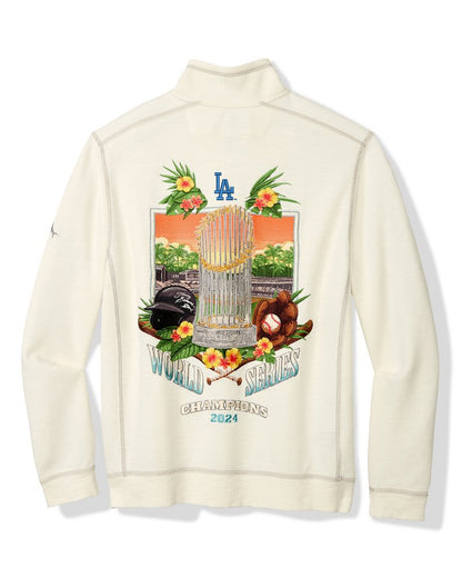 Tommy Bahama | 2024 MLB® World Series™ Tobago Bay Half-Zip Sweatshirt / los_angeles_dodgers