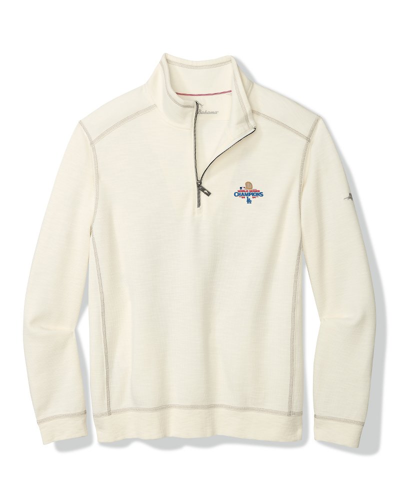 Tommy Bahama | 2024 MLB® World Series™ Tobago Bay Half-Zip Sweatshirt / los_angeles_dodgers