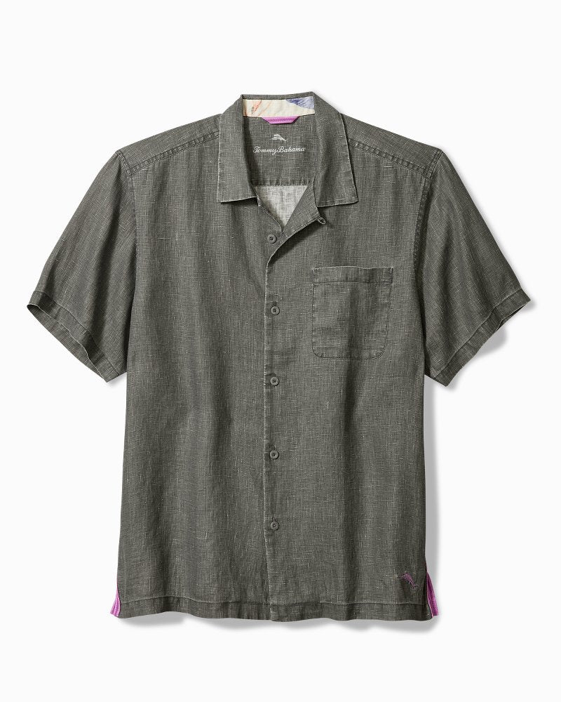 Tommy Bahama | Sea Glass Camp Shirt / Gunmetal