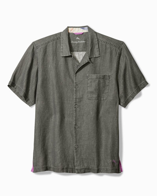 Tommy Bahama | Sea Glass Camp Shirt / Gunmetal