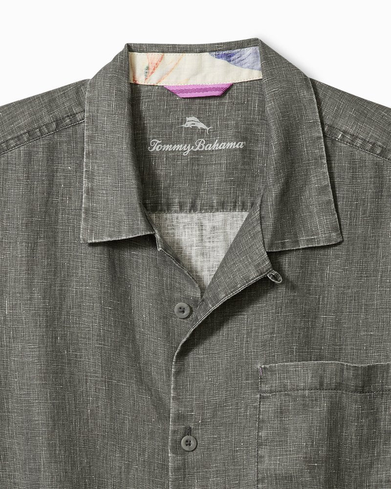 Tommy Bahama | Sea Glass Camp Shirt / Gunmetal
