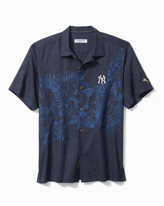 Tommy Bahama | <i>MLB®</i> Game Day Lei IslandZone® Camp Shirt / new_york_yankees