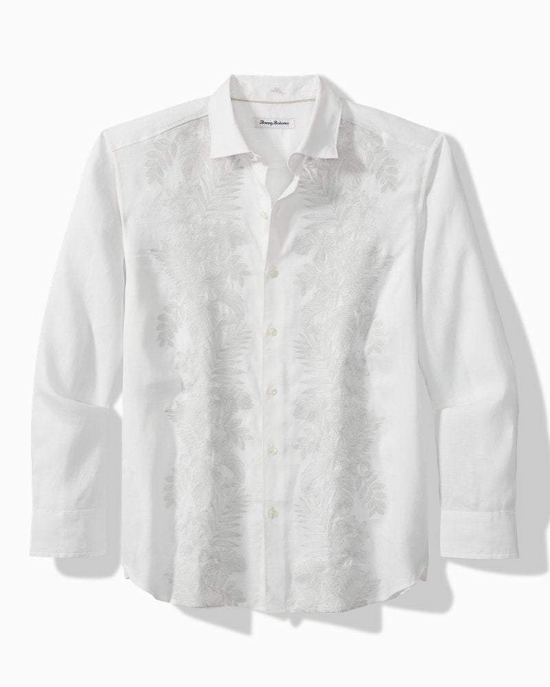 Tommy Bahama | Down the Isle Long-Sleeve Linen Shirt / White