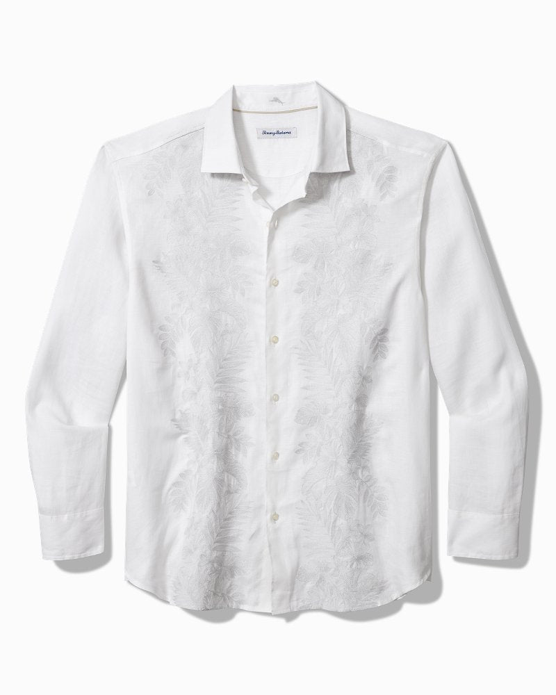 Tommy Bahama | Down the Isle Long-Sleeve Linen Shirt / White