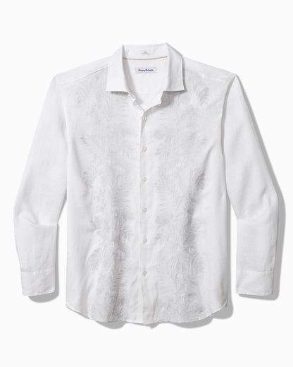 Tommy Bahama | Down the Isle Long-Sleeve Linen Shirt / White