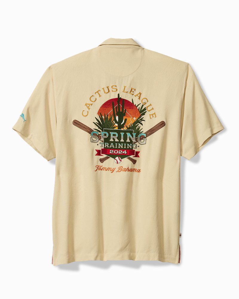 Tommy Bahama | <i>MLB®</i> Spring Training™ 2024 Cactus League Silk Camp / Light Honey