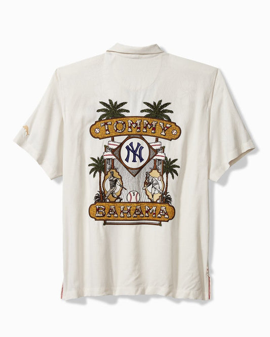 Tommy Bahama | <i>MLB®</i> Pitcher's Paradiso Silk Camp Shirt / new_york_yankees