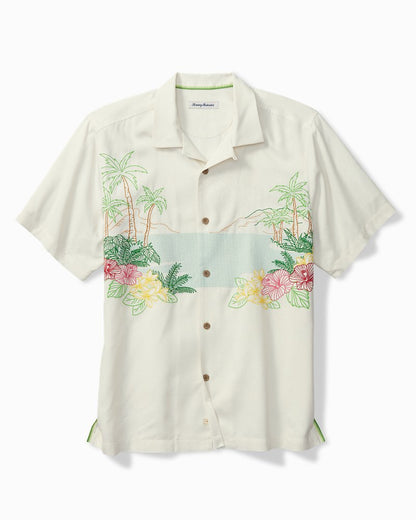 Tommy Bahama | Bloom With a View Silk Camp Shirt / Continental
