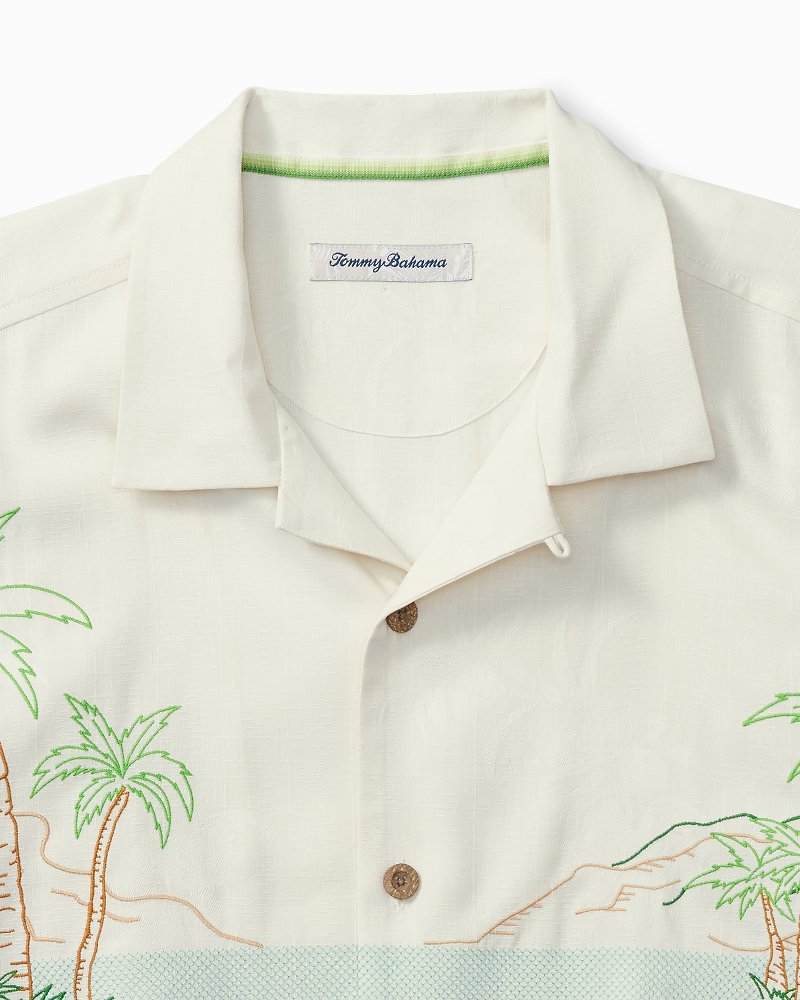 Tommy Bahama | Bloom With a View Silk Camp Shirt / Continental
