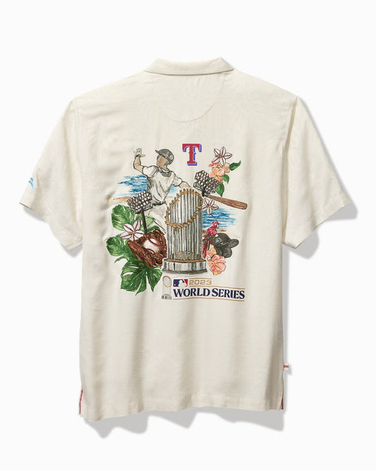 Tommy Bahama | 2023 MLB® World Series™ Silk Camp Shirt / texas_rangers
