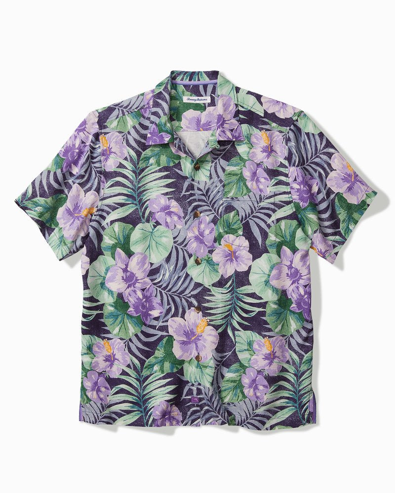 Tommy Bahama | Fridas Garden Silk Camp Shirt / Coastline