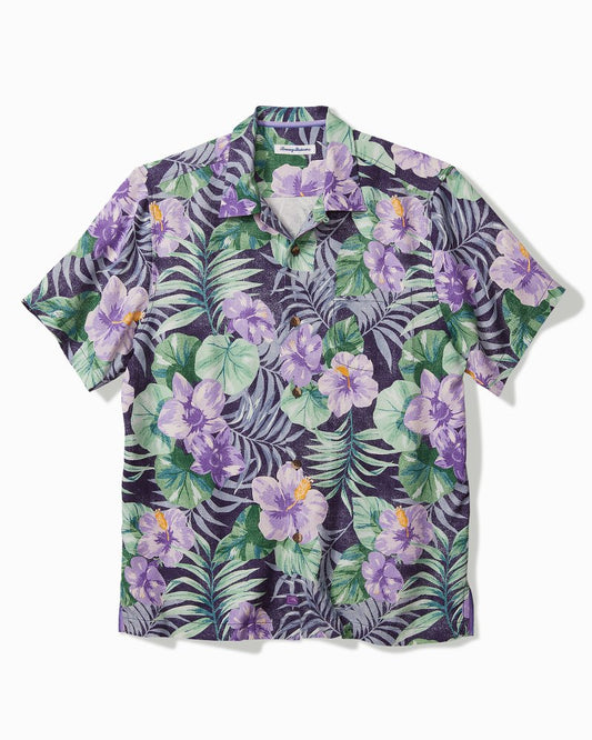 Tommy Bahama | Fridas Garden Silk Camp Shirt / Coastline