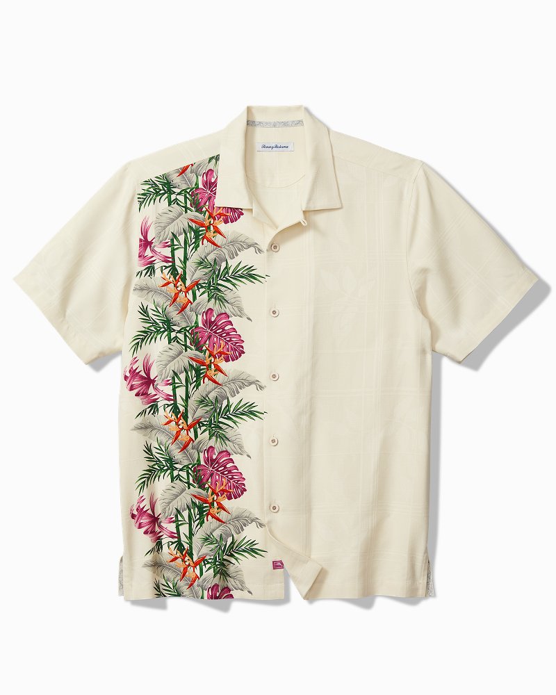 Tommy Bahama | Bloom Terrace Silk Camp Shirt / Vanilla Ice