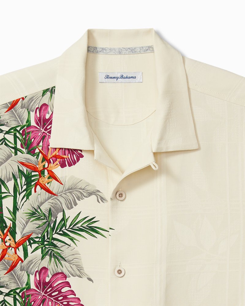 Tommy Bahama | Bloom Terrace Silk Camp Shirt / Vanilla Ice