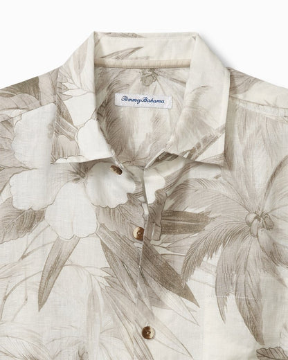 Tommy Bahama | Flora Oasis Long-Sleeve Linen Shirt / Pure Khaki