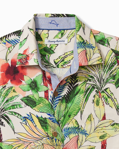Tommy Bahama | Tepito Garden IslandZone® Camp Shirt / Coconut Cream