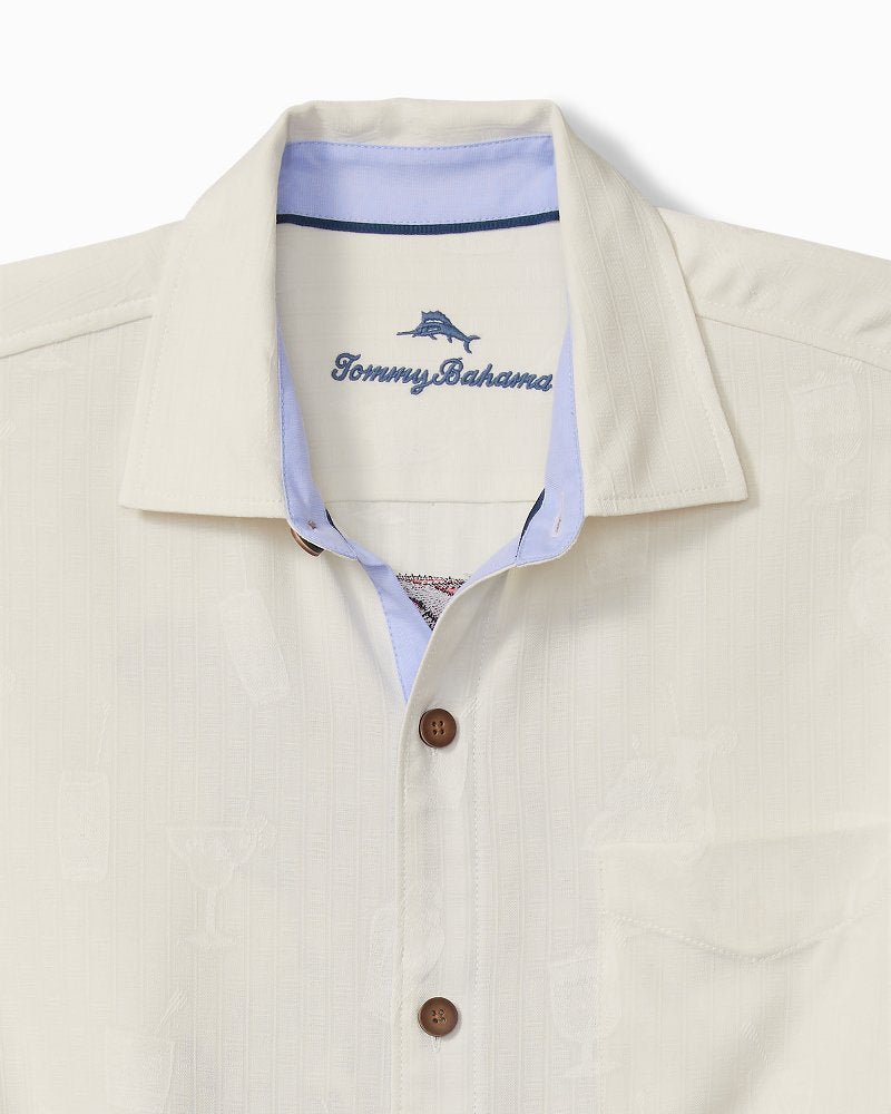 Tommy Bahama | Let's Mix & Mingle Silk Camp Shirt / Continental