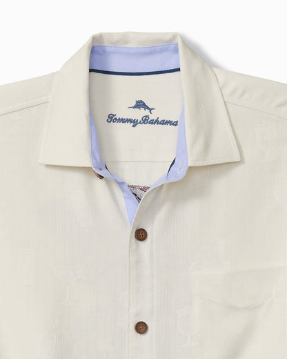 Tommy Bahama | Let's Mix & Mingle Silk Camp Shirt / Continental