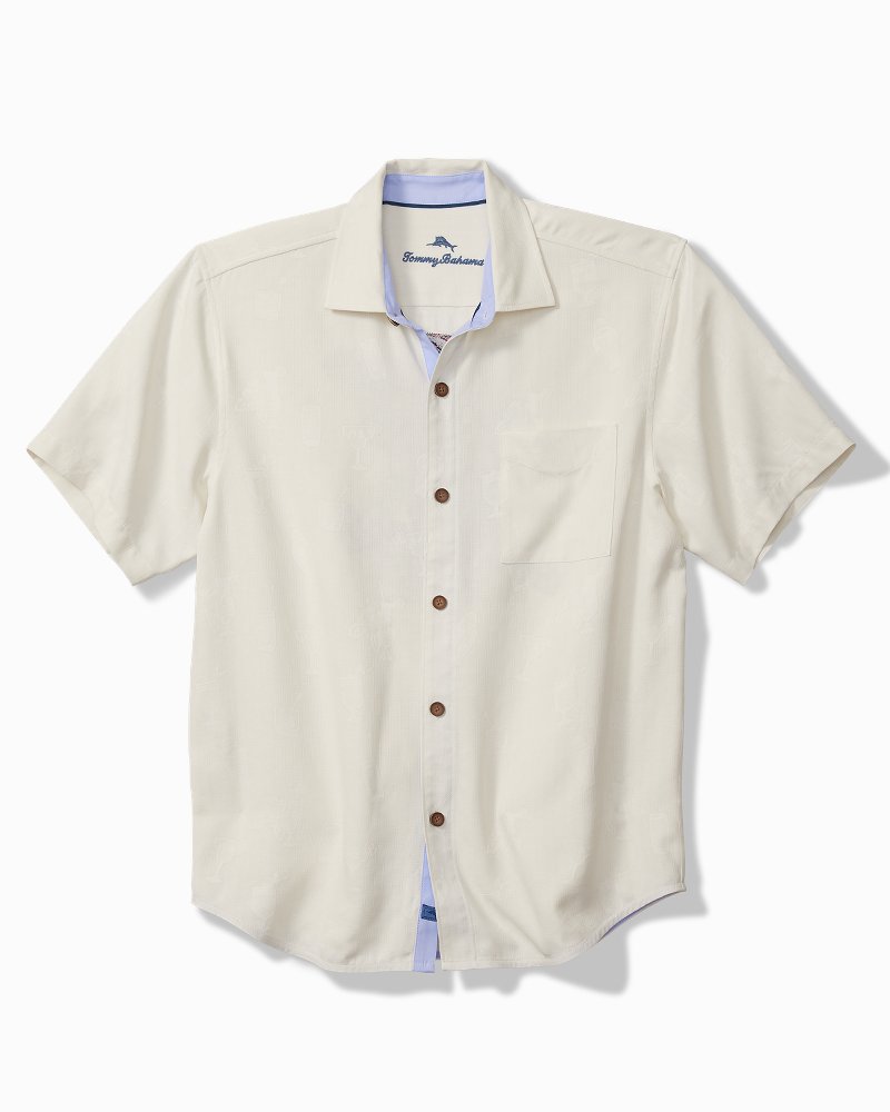 Tommy Bahama | Let's Mix & Mingle Silk Camp Shirt / Continental