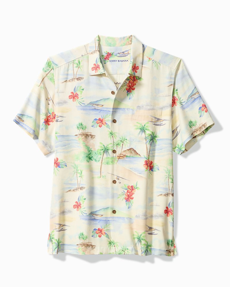 Tommy Bahama | Collector's Series '24 Arriving in Island Time Silk Camp Shirt / Continental