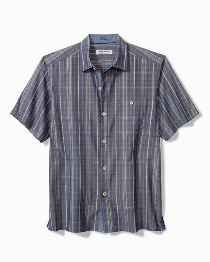 Tommy Bahama | Coconut Point Samba Stripe IslandZone® Camp Shirt / Island Navy