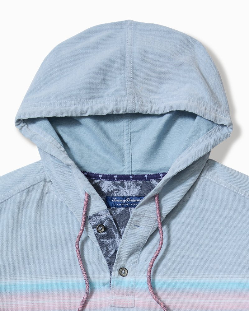 Tommy Bahama | Coastline Cord Stretch Breeze Baja Hoodie / Norse Blue