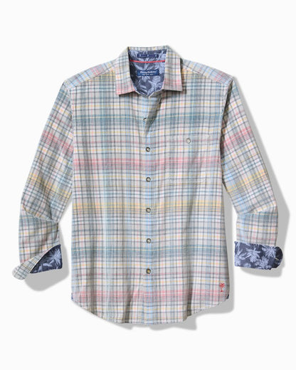 Tommy Bahama | Coastline Cord Stretch Harbor Check Shirt / Featherstone