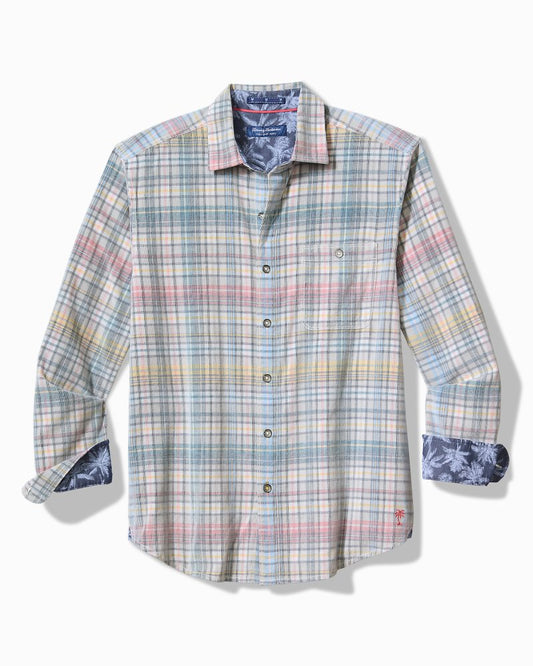 Tommy Bahama | Coastline Cord Stretch Harbor Check Shirt / Featherstone