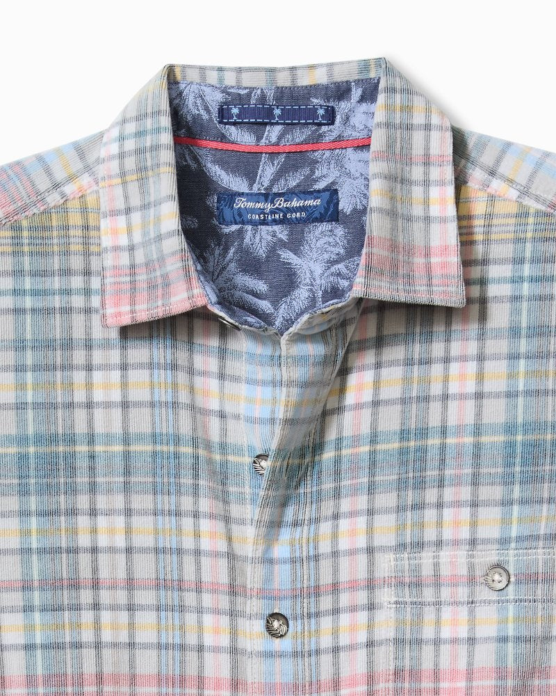 Tommy Bahama | Coastline Cord Stretch Harbor Check Shirt / Featherstone
