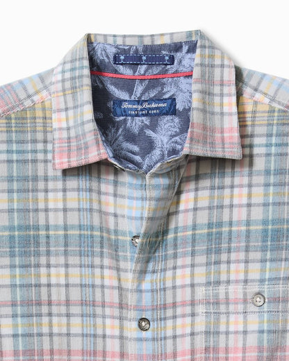 Tommy Bahama | Coastline Cord Stretch Harbor Check Shirt / Featherstone