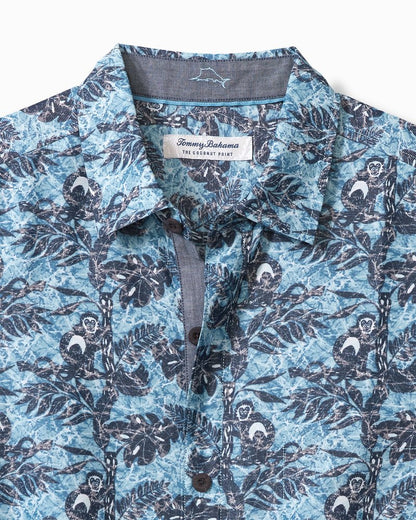 Tommy Bahama | Coconut Point Capuchin Vines IslandZone® Camp Shirt / Pool Tile