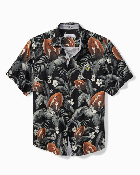Tommy Bahama | NFL Veracruz Cay First Down Blooms Short-Sleeve Shirt / minnesota_vikings