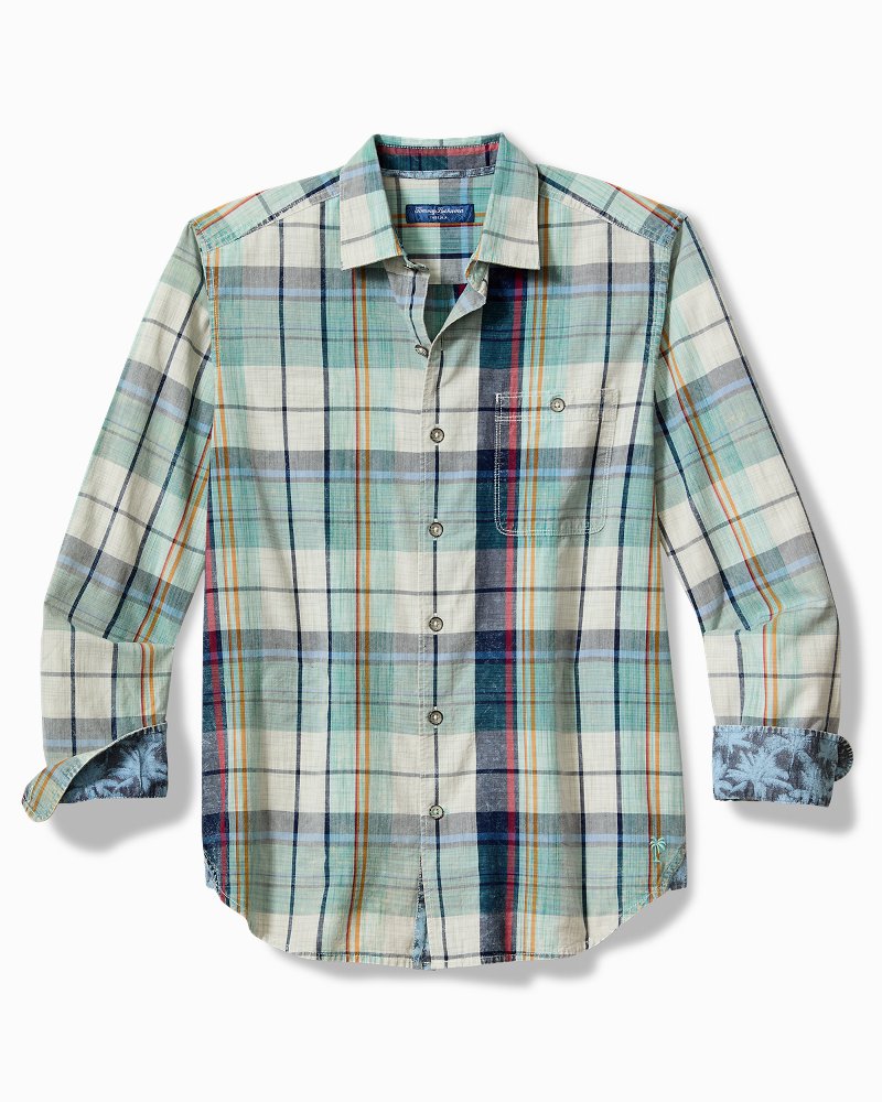 Tommy Bahama | Sunwash Check Long-Sleeve Shirt / Azul Mar