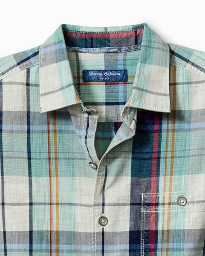 Tommy Bahama | Sunwash Check Long-Sleeve Shirt / Azul Mar