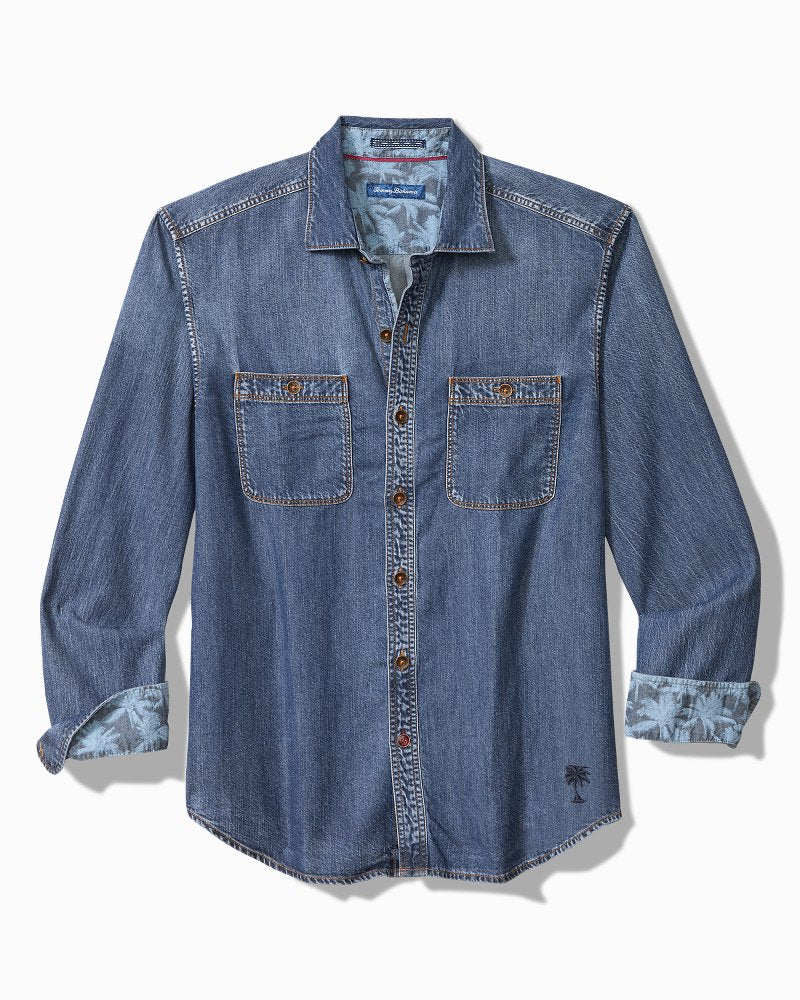 Tommy Bahama | Indio Canyon Long-Sleeve Shirt / Dark Indigo